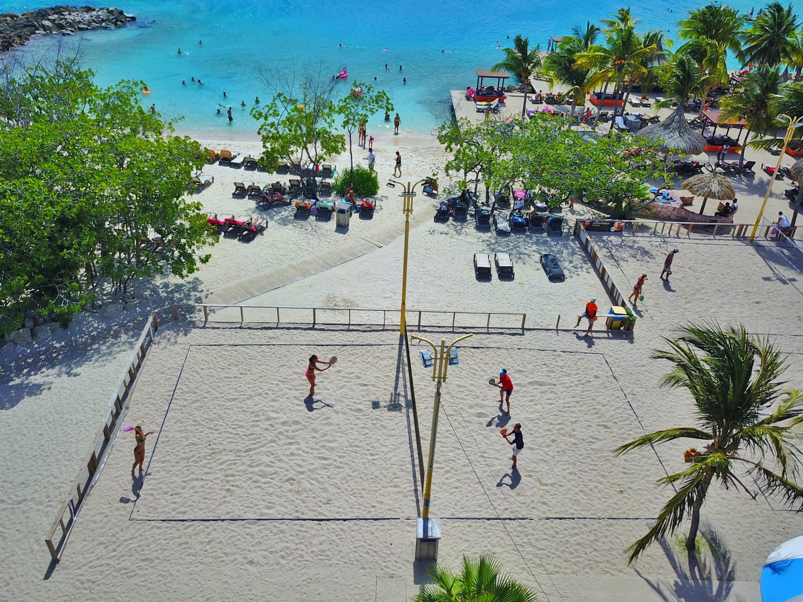 Quadra de Beach Tennis