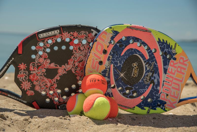 Treino de Beach Tennis